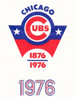 1976_Major League Baseball_Chicago Cubs Retro Art